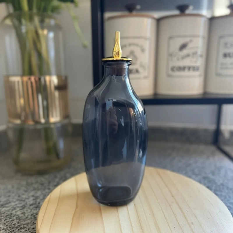 DISPENSADOR PARA ENDULZANTE NEGRO - DORADO B - 2
