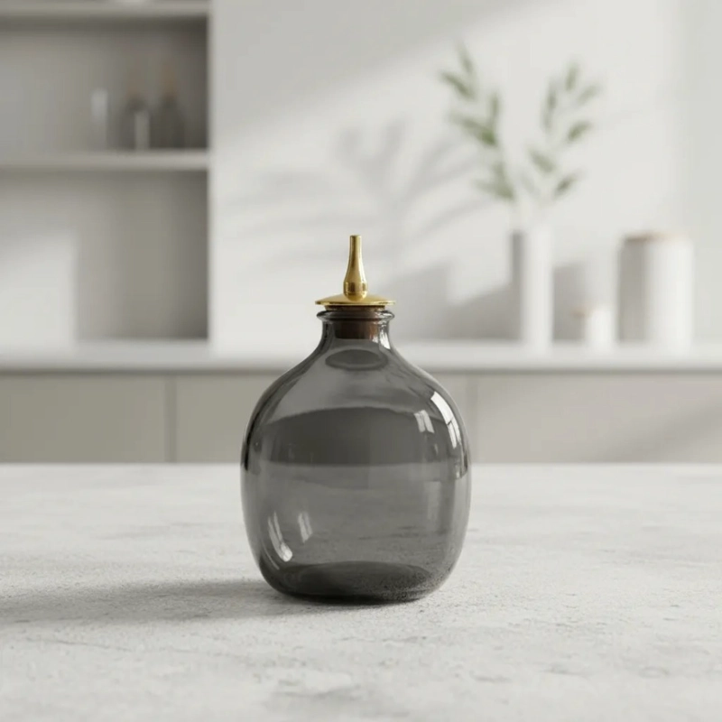 DISPENSADOR PARA ENDULZANTE NEGRO - DORADO C - 1