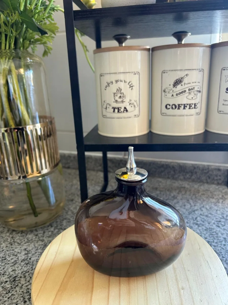 DISPENSADOR PARA ENDULZANTE CAFE - PLATEADO A - 3