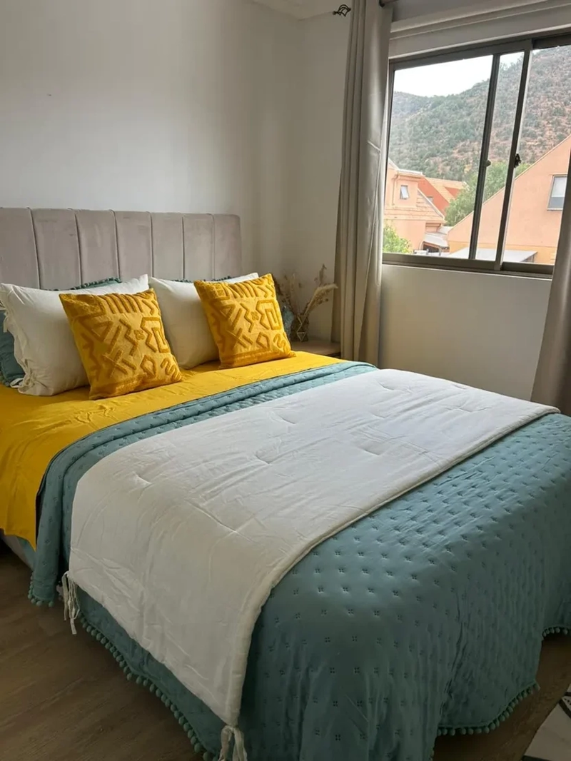 SET RENUEVA TU DORMITORIO – MOSTAZA (5 PIEZAS) 2 PLAZAS - 1