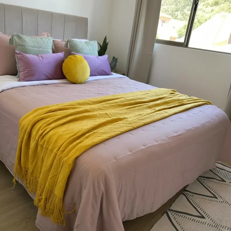 SET RENOVACION DORMITORIO | FULL COLOR 7 PIEZA 2 PLAZAS - 1