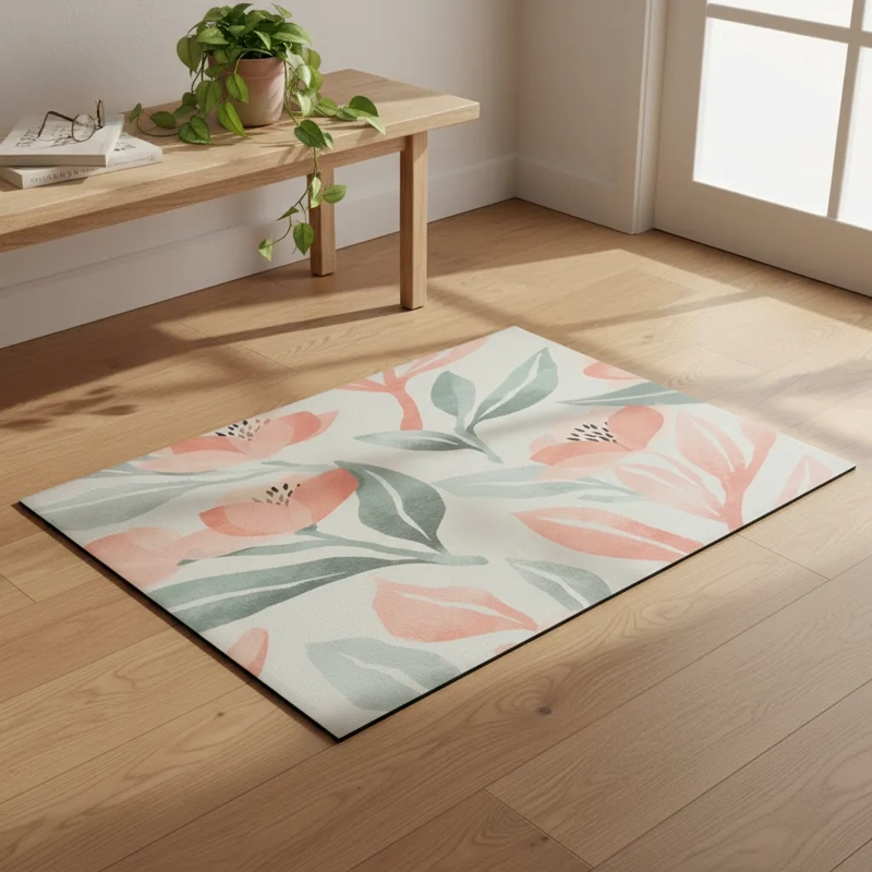 Alfombra Vinílica Decorativa 40×60 Cm - Bloom Soft - 3