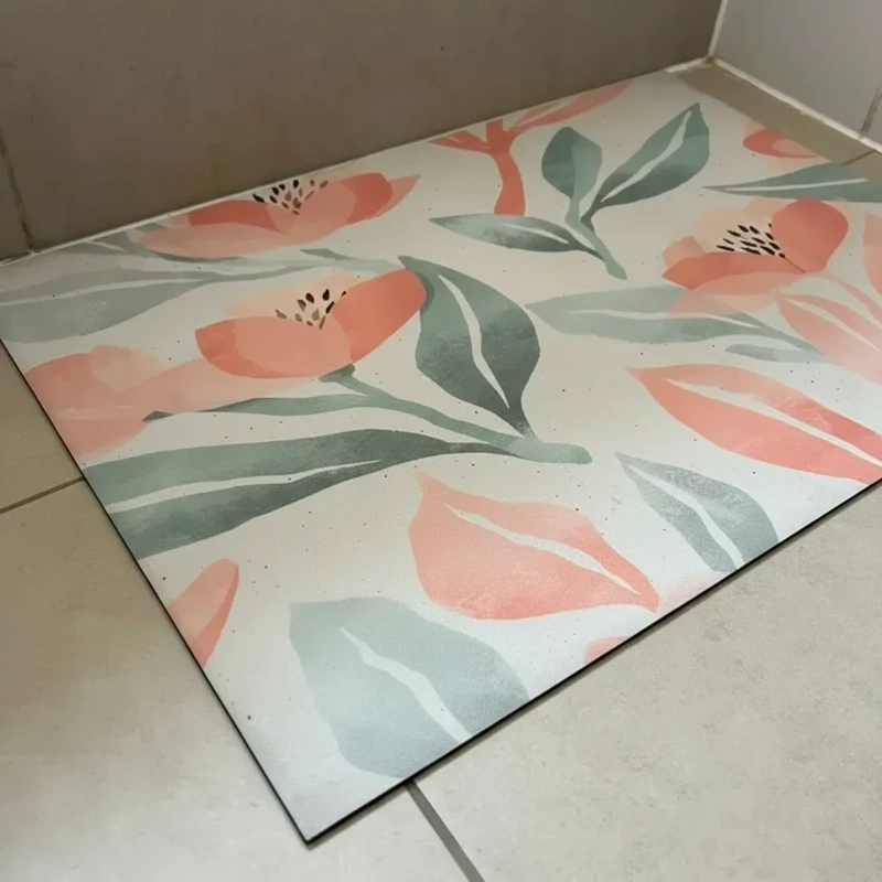 Alfombra Vinílica Decorativa 40×60 Cm - Bloom Soft - 4