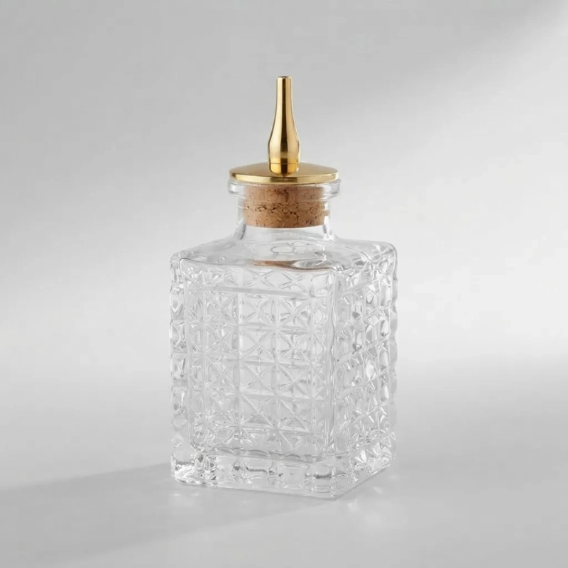 DISPENSADOR DE VIDRIO MULTIFUNCIONAL 130ML HERMOSO Y FUNCIONAL DISPENSADOR, PERFECTO PARA EL ENDULZA - 3