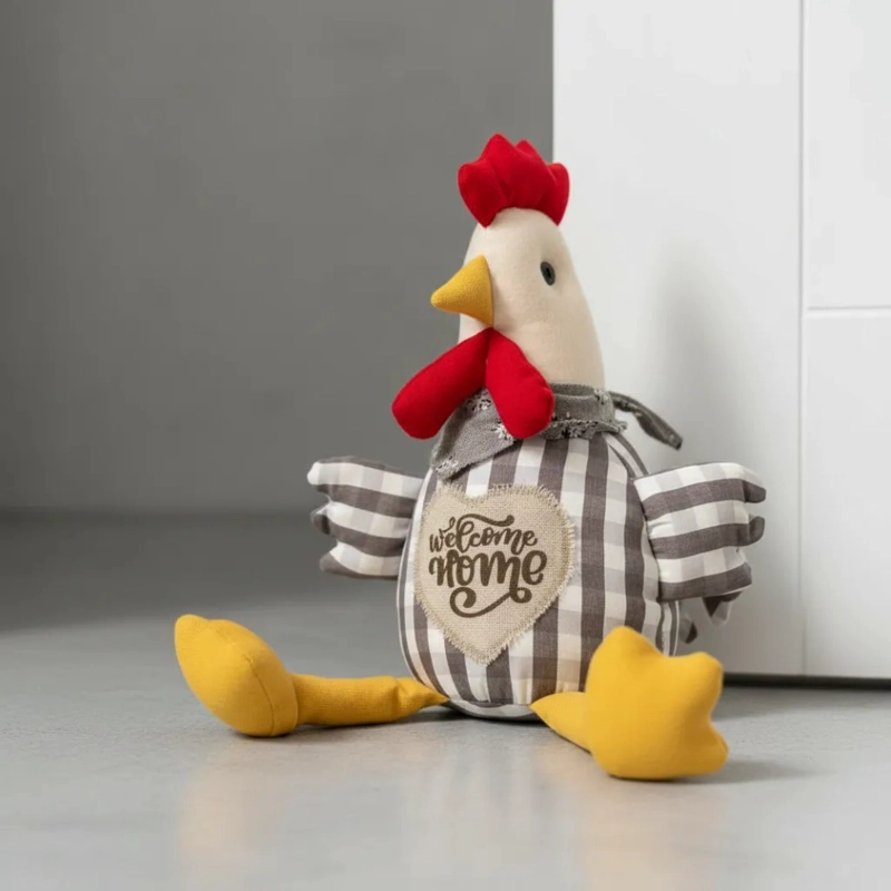TOPE DE PUERTA DECORATIVO GALLO BIENVENIDO (1,500 KG) - 4