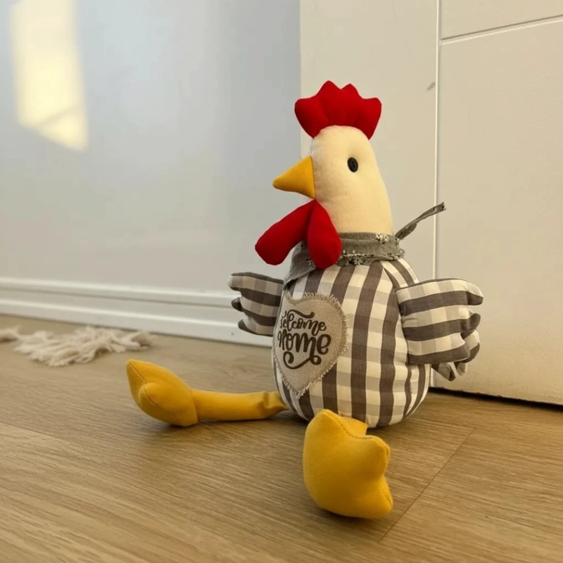 TOPE DE PUERTA DECORATIVO GALLO BIENVENIDO (1,500 KG) - 5