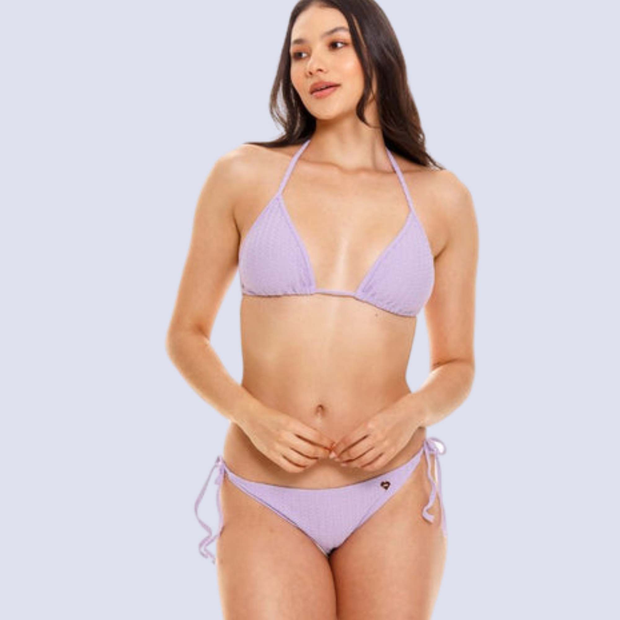 BIKINI TRIÁNGULO LILA OUTLET 99319 - 1