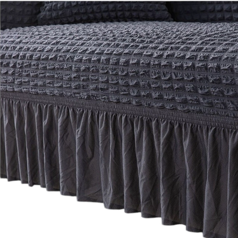 JUEGO DE FUNDAS PARA SOFA Y SILLONES TURCA SET LIVING 1+1+3 ELASTICADA COLOR  TURQUESA - 3
