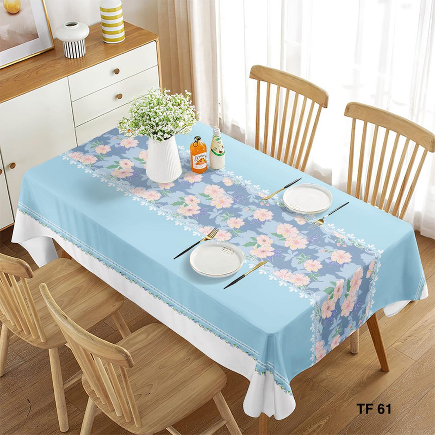 MANTEL DE MESA RECTANGULAR 140CM X 220CM IMPERMEABLE MANTEL - 1