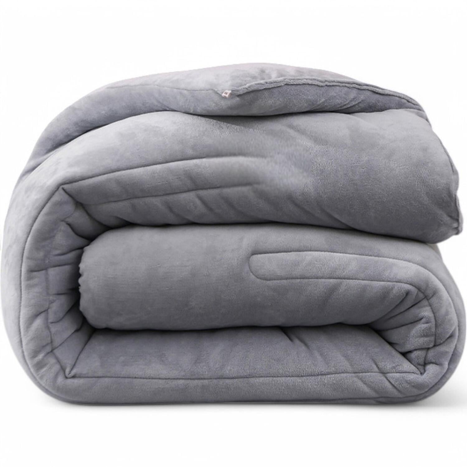 PLUMON PLUSH LISO CON CHIPORRO 2 PLAZAS + 2 FUNDAS ALMOHADA TAMAÑO 2 PLAZAS DISEÑO RS 32 - 2