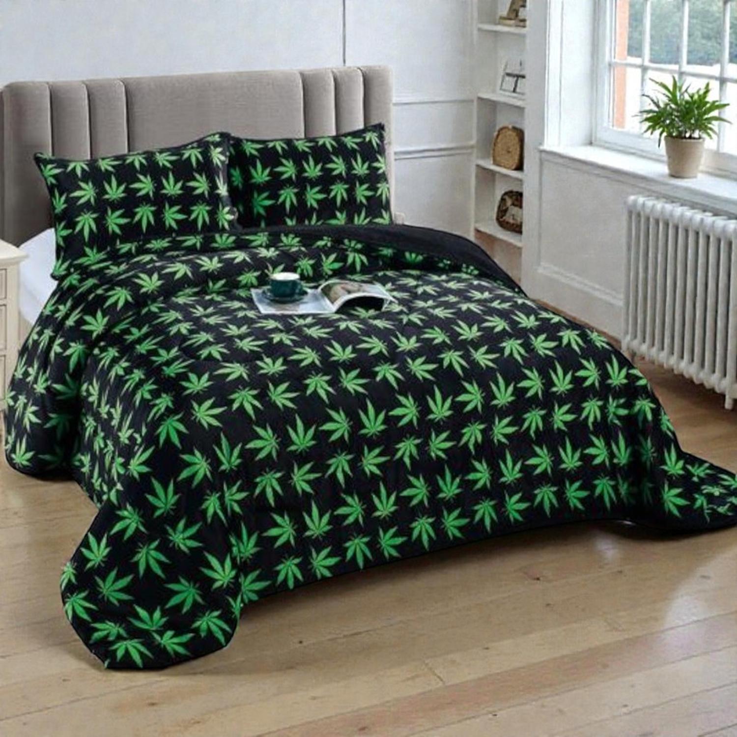 PLUMON PLUSH LISO CON CHIPORRO 2 PLAZAS + 2 FUNDAS ALMOHADA TAMAÑO 2 PLAZAS DISEÑO RS 8 - 1