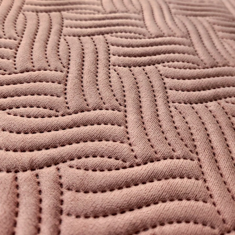 JUEGO DE PIECERA DE TERCIOPELO PLUSH MEDIDA 70X210CM PIE DE CAMA MENTA - 3