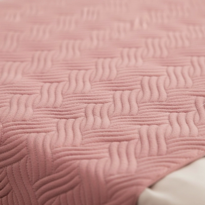 JUEGO DE PIECERA DE TERCIOPELO PLUSH MEDIDA 70X210CM PIE DE CAMA MENTA - 6