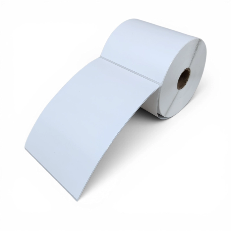 ETIQUETAS TE RMICAS AUTOADHESIVAS ROLLO DE 100X150MM 500 UNIDADES COLOR BLANCO MATE - 6