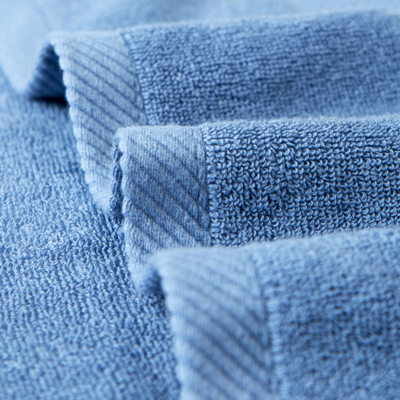 SET DE 3 TOALLAS DE BAÑO 100% ALGODON DE CUERPO Y MANOS GRIS - 5