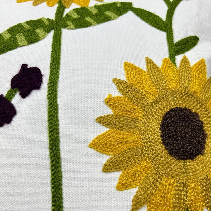 CAMINO DE MESA CON DISEÑO BORDADO MEDIDA 33X180CM CORREDOR CORREDOR DE MESA - 2
