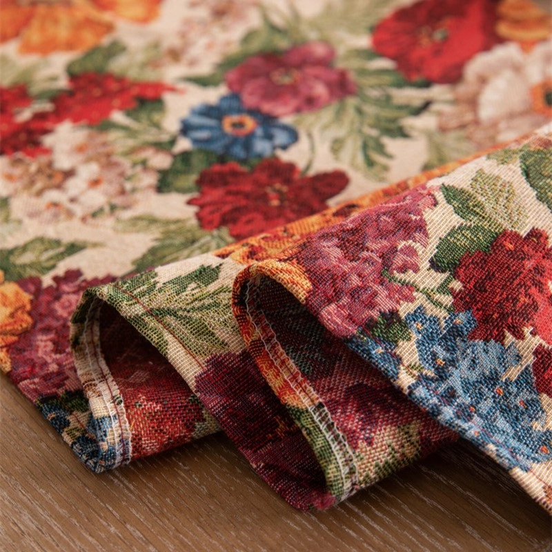 CAMINO DE MESA BOHEMIO CON FLECOS MEDIDA 30X180CM CORREDOR DE MESA - 3