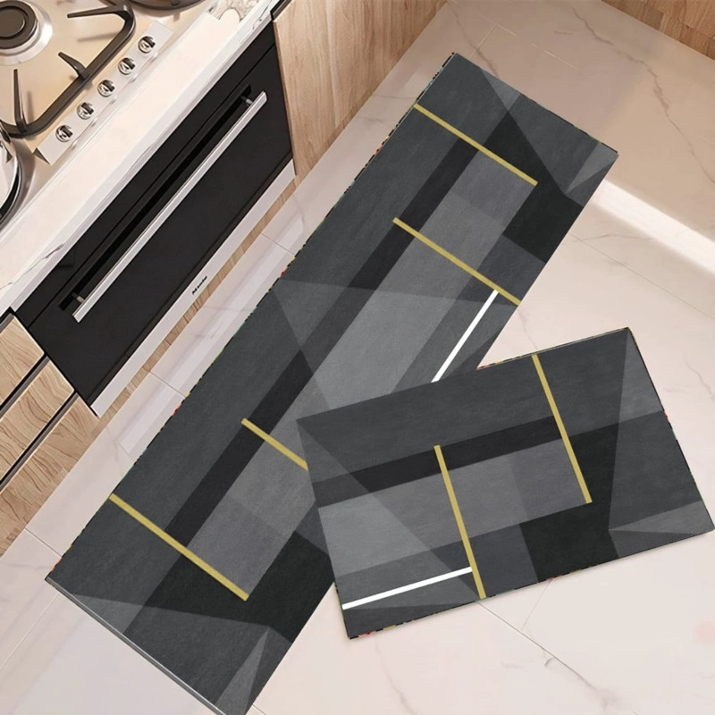 SET 2 ALFOMBRA DE GOMA PARA COCINA PISO ENTRADA ANTIDESLIZANTE - 1
