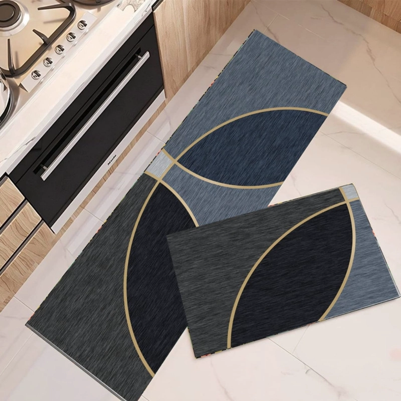 SET 2 ALFOMBRA DE GOMA PARA COCINA PISO ENTRADA ANTIDESLIZANTE - 1