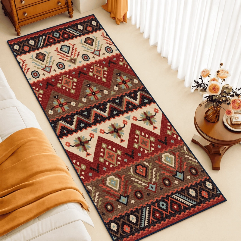 ALFOMBRA PASILLERA 60X180CM 3D BAJADA DE CAMA ESTAMPADO CON ANTIDESLIZANTE - 1