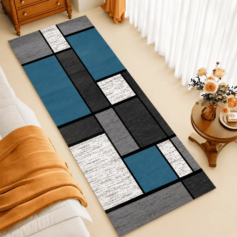 ALFOMBRA PASILLERA 60X180CM 3D BAJADA DE CAMA ESTAMPADO CON ANTIDESLIZANTE - 1