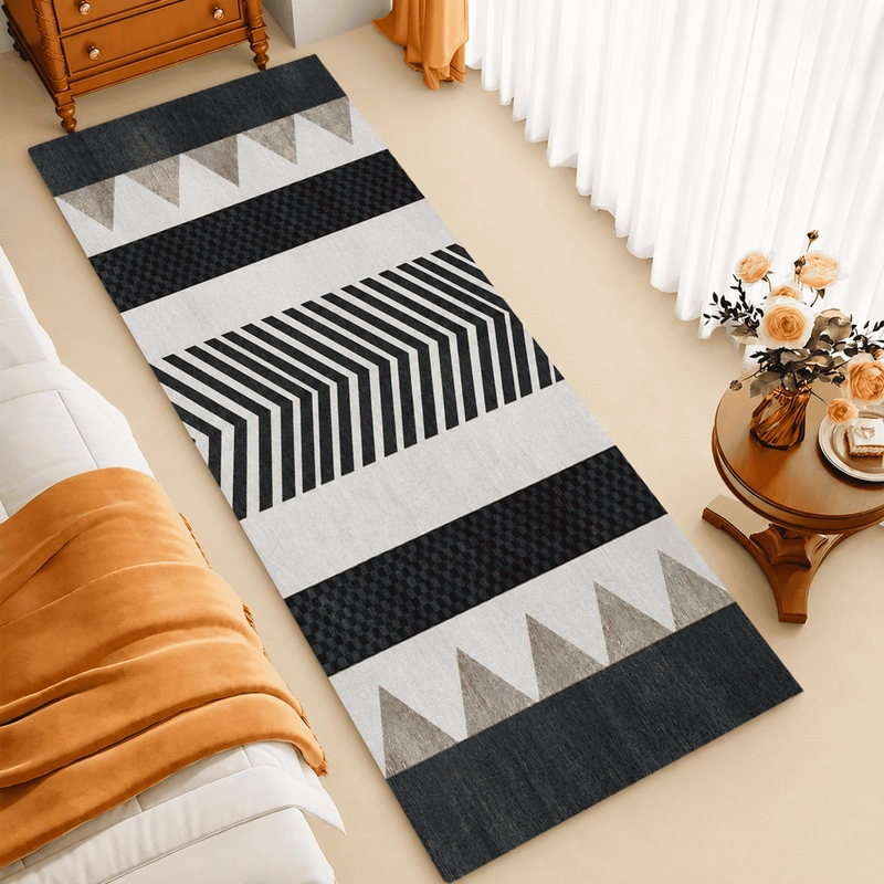 ALFOMBRA PASILLERA 60X180CM 3D BAJADA DE CAMA ESTAMPADO CON ANTIDESLIZANTE - 1