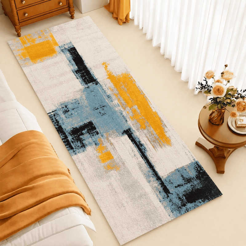 ALFOMBRA PASILLERA 60X180CM 3D BAJADA DE CAMA ESTAMPADO CON ANTIDESLIZANTE - 1