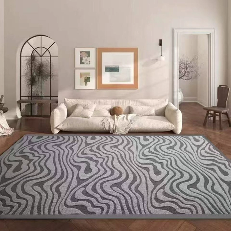 ALFOMBRAS PARA LIVING MEDIDA 200X240CM ANTIDESLIZANTE TEXTURIZADA DISEÑO CON RELIEVE - 1
