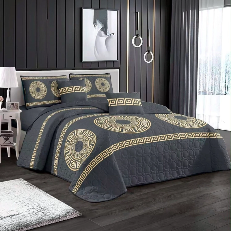 CUBRECAMA QUILT DE VERANO DE 2 PLAZAS MEDIDA 230X250CM DELGADO + 2 FUNDAS DE ALMOHADA CMV2P-GS-28 - 1