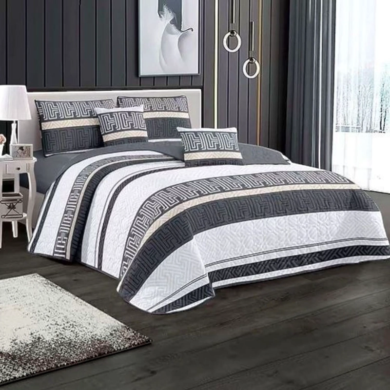 CUBRECAMA QUILT DE VERANO DE 2 PLAZAS MEDIDA 230X250CM DELGADO + 2 FUNDAS DE ALMOHADA CMV2P-GS-56 - 1