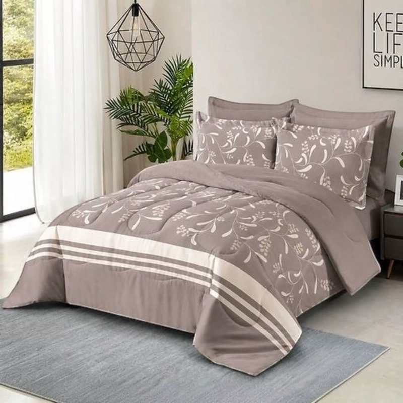CUBRECAMA QUILT DE VERANO DE 2 PLAZAS MEDIDA 230X250CM DELGADO + 2 FUNDAS DE ALMOHADA CMV2P-GS-61 - 1