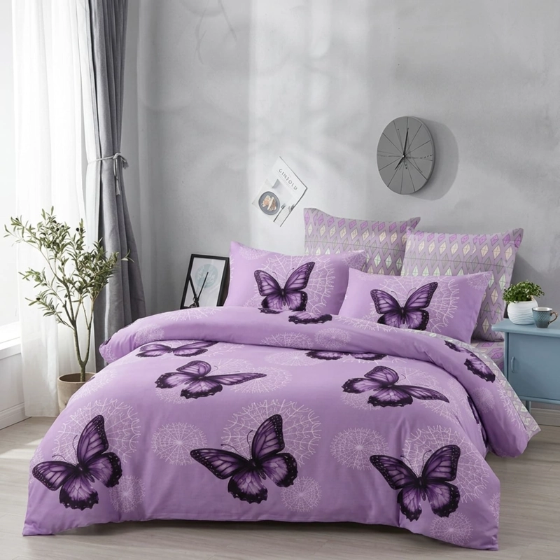 CUBRECAMA QUILT DE VERANO DE 2 PLAZAS MEDIDA 230X250CM DELGADO + 2 FUNDAS DE ALMOHADA CMV2P-KD-29 - 1