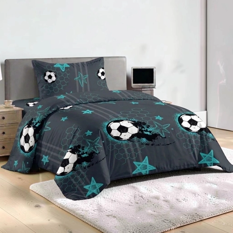 CUBRECAMA QUILT DE VERANO DE 1.5 PLAZAS MEDIDA 180X230CM DELGADO + 1 FUNDA DE ALMOHADA - 1