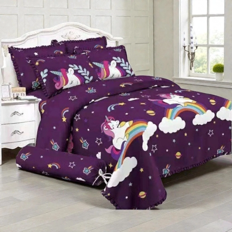 CUBRECAMA QUILT DE VERANO DE 1.5 PLAZAS MEDIDA 180X230CM DELGADO + 1 FUNDA DE ALMOHADA - 1