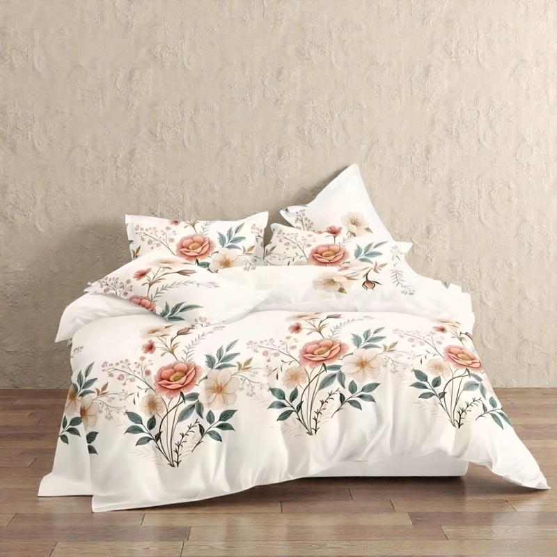 CUBRECAMA QUILT DE VERANO KING MEDIDA 250X270CM DELGADO + 2 FUNDAS DE ALMOHADA - 1