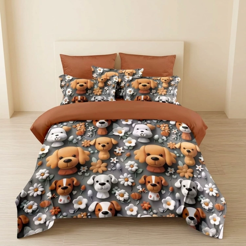 QUILT CUBRECAMA DE VERANO ESTAMPADO 180X230CM + 1 FUNDA DE ALMOHADA CM3D15P-TF-22 - 1