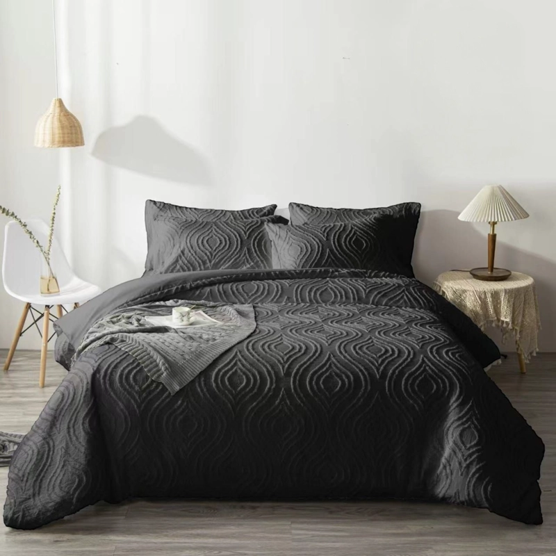 CUBRECAMA DE VERANO SEMIACOLCHADO QUILT TEXTURIZADO 180X230CM + 1 FUNDA DE ALMOHADA CMAC15P-TF-15 - 1