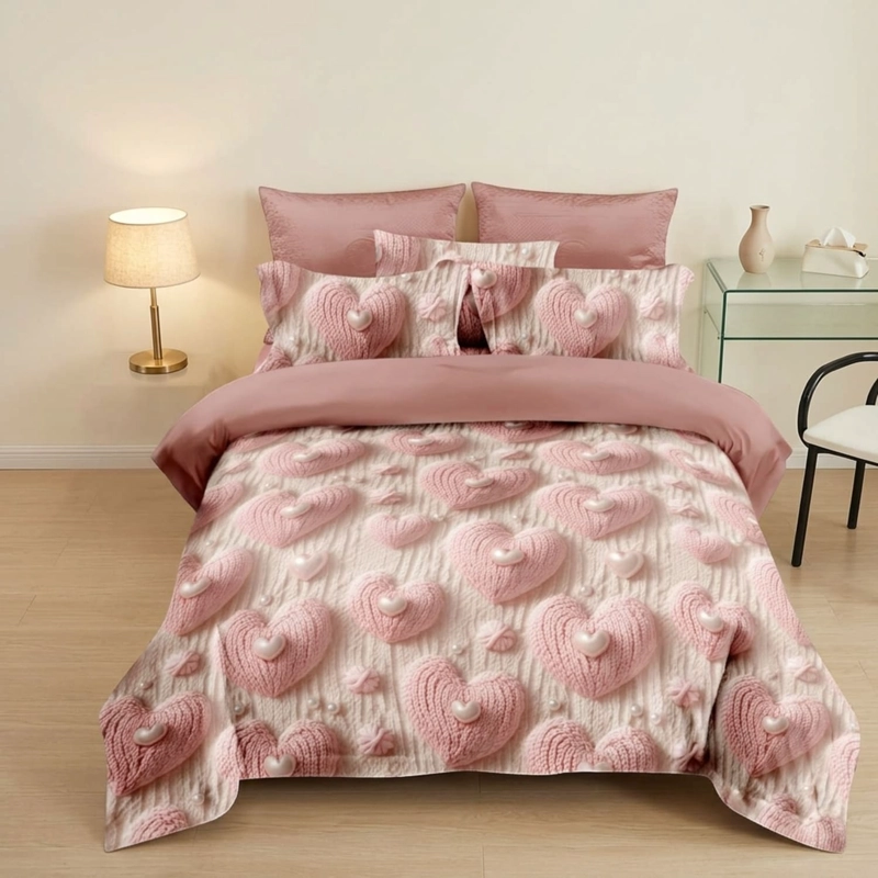 QUILT CUBRECAMA DE VERANO ESTAMPADO 180X230CM + 1 FUNDA DE ALMOHADA CM3D15P-TF-11 - 1