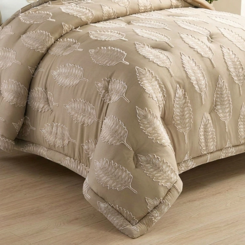 CUBRECAMA DE VERANO SEMIACOLCHADO QUILT TEXTURIZADO 250X270CM + 2 FUNDAS DE ALMOHADA CMACKING-TF-15 - 4
