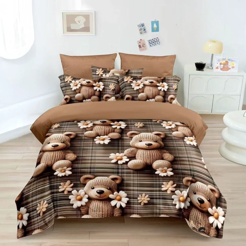 QUILT CUBRECAMA DE VERANO ESTAMPADO 180X230CM + 1 FUNDA DE ALMOHADA CM3D15P-TF-13 - 1