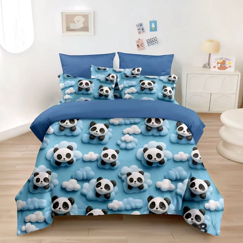 QUILT CUBRECAMA DE VERANO ESTAMPADO 180X230CM + 1 FUNDA DE ALMOHADA CM3D15P-TF-16 - 1