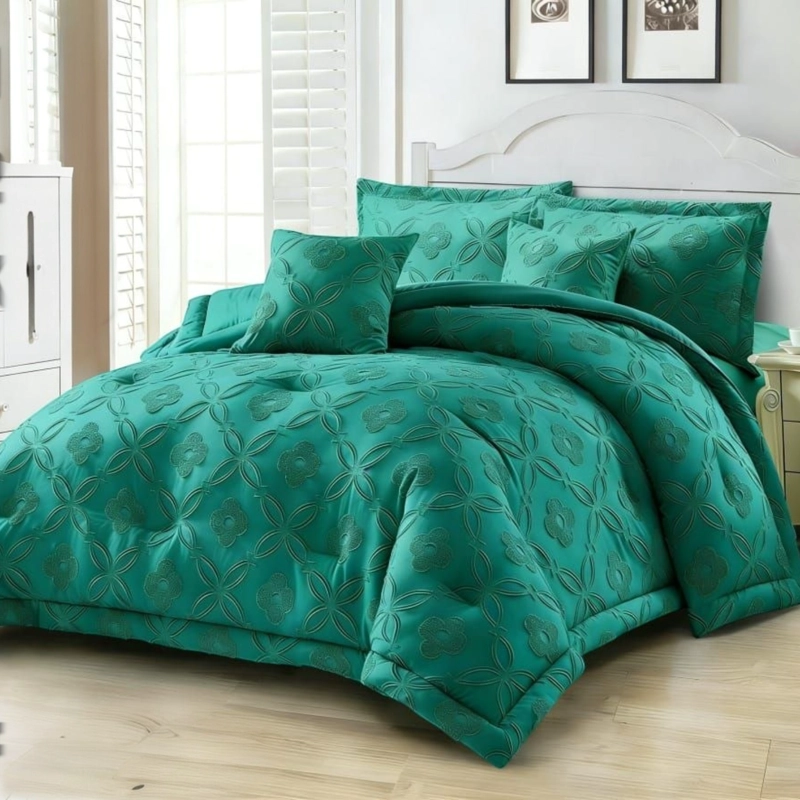 CUBRECAMA DE VERANO SEMIACOLCHADO QUILT TEXTURIZADO 180X230CM + 1 FUNDA DE ALMOHADA CMAC15P-TF-18 - 1