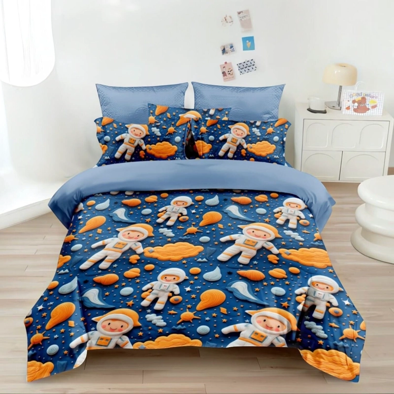 QUILT CUBRECAMA DE VERANO ESTAMPADO 180X230CM + 1 FUNDA DE ALMOHADA CM3D15P-TF-24 - 1
