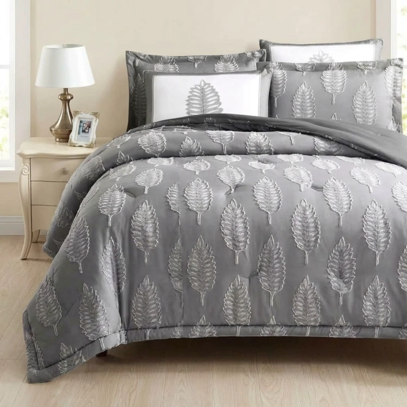CUBRECAMA DE VERANO SEMIACOLCHADO QUILT TEXTURIZADO 180X230CM + 1 FUNDA DE ALMOHADA CMAC15P-TF-24 - 1