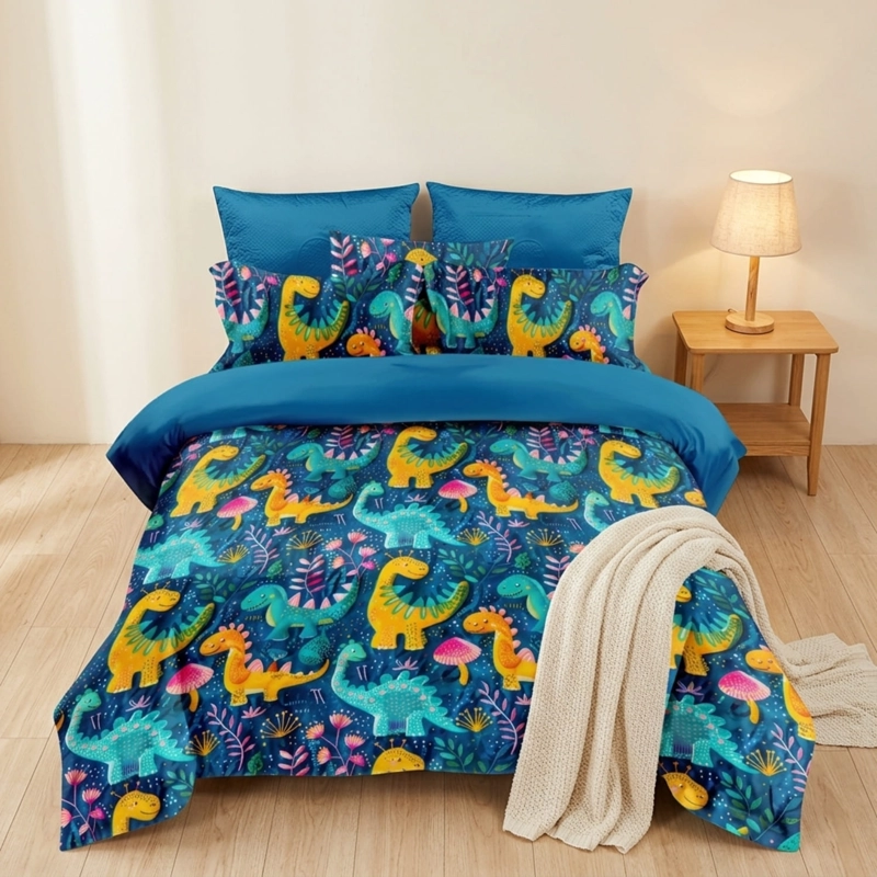 QUILT CUBRECAMA DE VERANO ESTAMPADO 180X230CM + 1 FUNDA DE ALMOHADA CM3D15P-TF-18 - 1