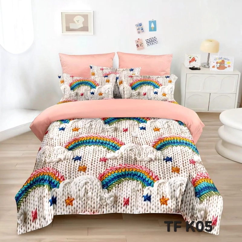 QUILT CUBRECAMA DE VERANO ESTAMPADO 180X230CM + 1 FUNDA DE ALMOHADA CM3D15P-TF-15 - 1