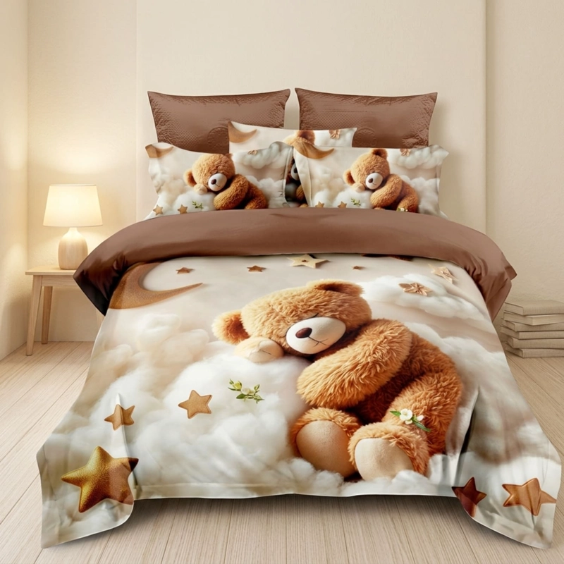 QUILT CUBRECAMA DE VERANO ESTAMPADO 180X230CM + 1 FUNDA DE ALMOHADA CM3D15P-TF-23 - 1
