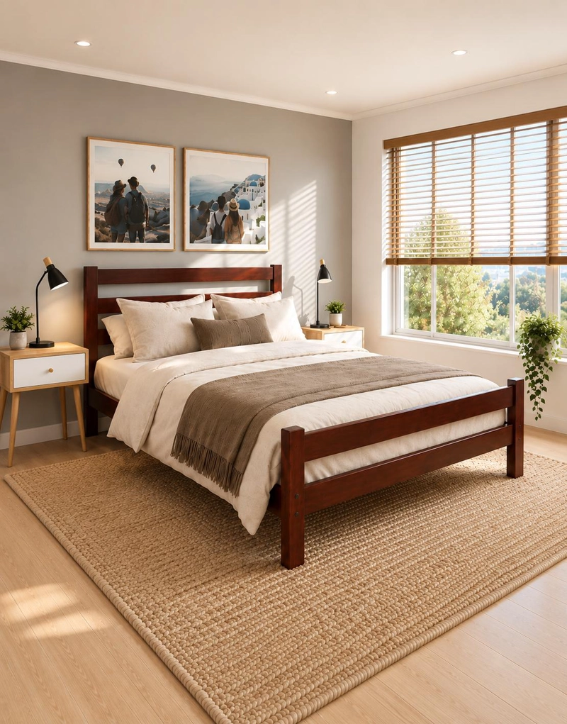 CAMA INCAL LANIN 1.5 PLAZAS CAFE - 2
