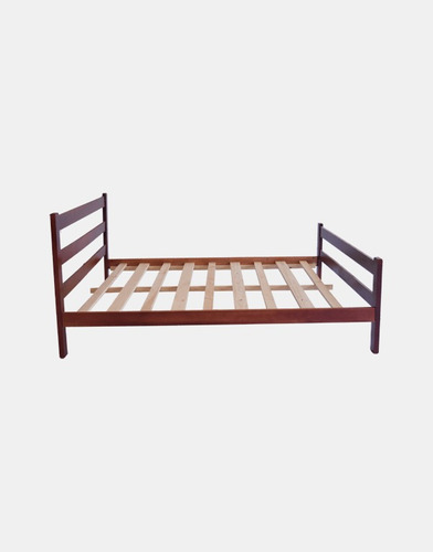 CAMA INCAL LANIN 2 PLAZAS CAOBA - 5