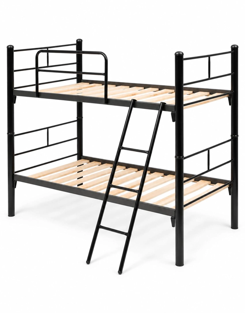 CAMAROTE INCAL METALICO ACUARELA DESMONTABLE 1 PLAZA ACERO INOXIDABLE NEGRO - 1